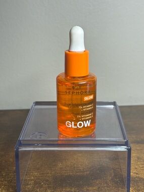 Sephora GLOW - Super Brightening Serum with Vitamin C + Vitamin E 1oz